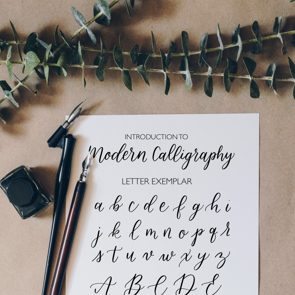 Modern Calligraphy Workshops and Parties | Green Country Creative